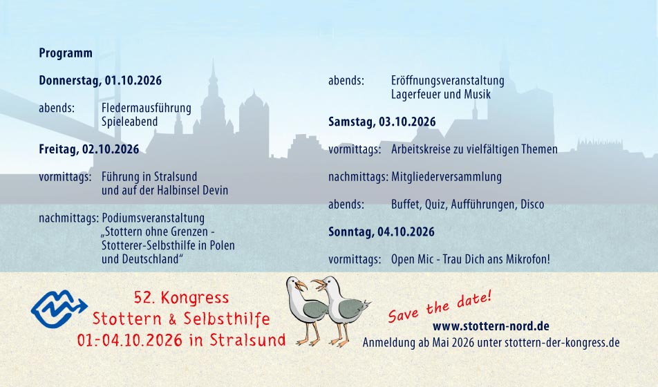 Kongress Stottern & Selbsthilfe